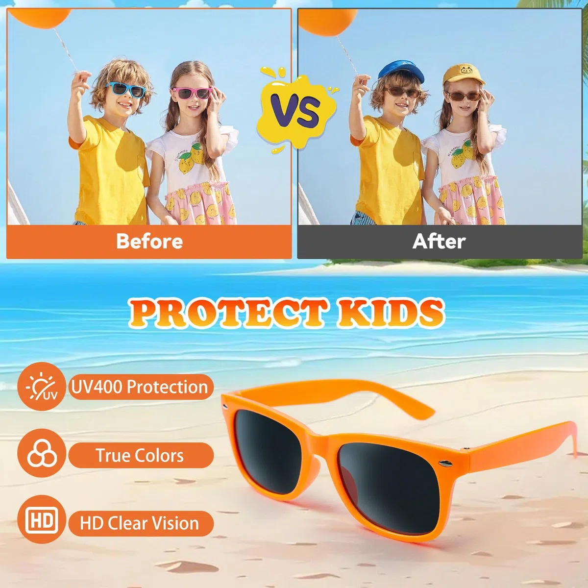 Gafas de sol Colores neón，24 unidades para niños, regalos de fiesta, para hombres y mujeres, ideales para verano, playa, piscina, cumpleaños y actividades al aire libre